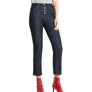 AG Jeans The Isabelle Button-Up High Rise Crop